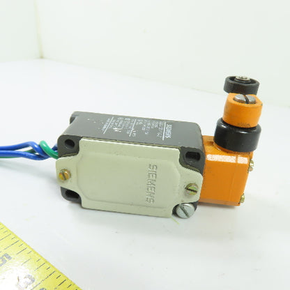 Siemens 3SE3 120-1G-Z Roller Lever Limit Switch 500VAC