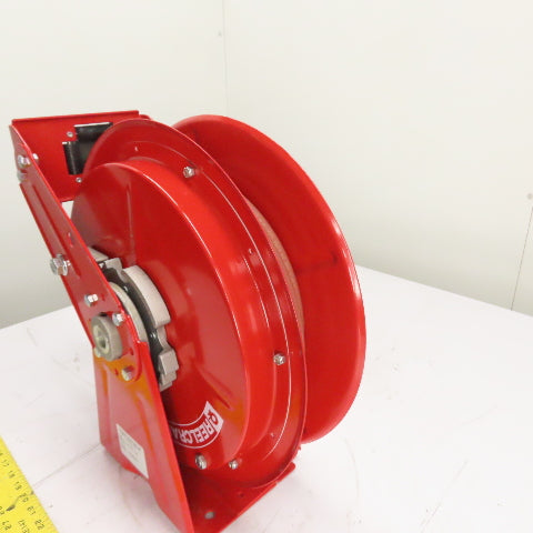 Reelcraft DP7650 OLP 3/8" x 50' Spring Retractable Hose Reel 300PSI Air/Water
