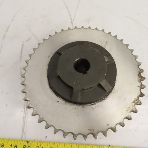 9-1/2" OD Single Strand Roller Chain Sprocket 28mm Bore 45-Tooth