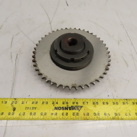 9-1/2" OD Single Strand Roller Chain Sprocket 28mm Bore 45-Tooth