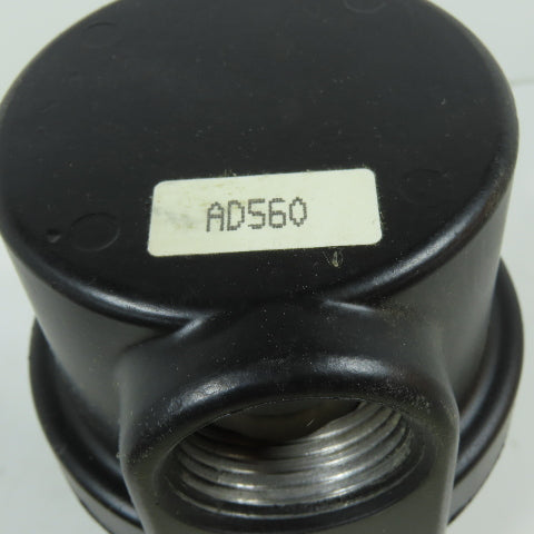 Gast AD560 Vacuum Pump Exhaust Oil Mist Filter With Felt Element 1" NPT