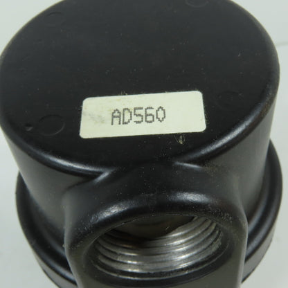 Gast AD560 Vacuum Pump Exhaust Oil Mist Filter With Felt Element 1" NPT