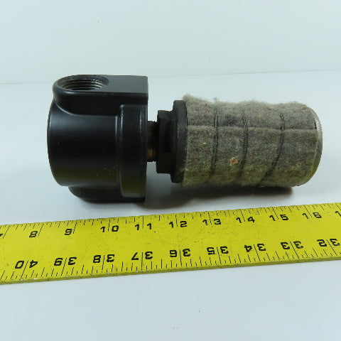 Gast AD560 Vacuum Pump Exhaust Oil Mist Filter With Felt Element 1" NPT