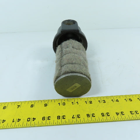 Gast AD560 Vacuum Pump Exhaust Oil Mist Filter With Felt Element 1" NPT