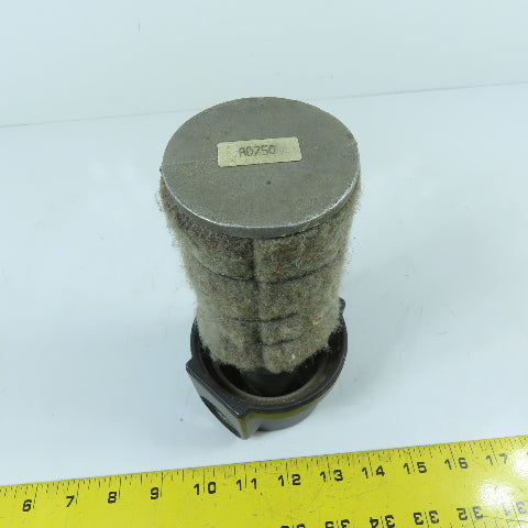 Gast AD560 Vacuum Pump Exhaust Oil Mist Filter With Felt Element 1" NPT