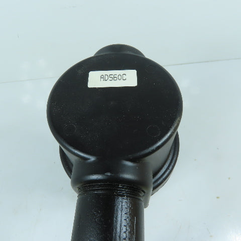 Gast AD560C 1" NPT Air Filter/Muffler Assembly w/Felt Element