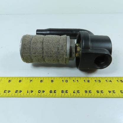 Gast AD560C 1" NPT Air Filter/Muffler Assembly w/Felt Element