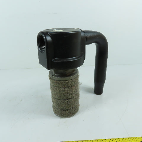 Gast AD560C 1" NPT Air Filter/Muffler Assembly w/Felt Element
