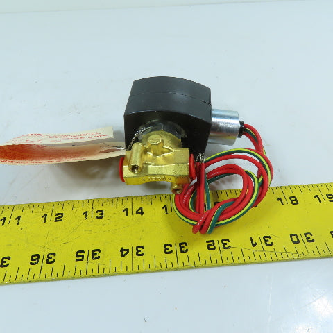 ASCO EF8003H9 MX120 2-Way NC Solenoid Valve 120/60,110/50VAC 1/4in