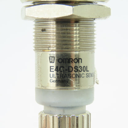 Omron E4C-DS30L M18 Cylindrical Ultrasonic Proximity Sensor