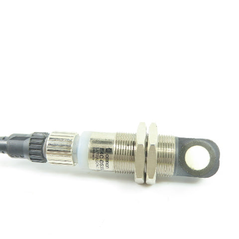Omron E4C-DS30L M18 Cylindrical Ultrasonic Proximity Sensor
