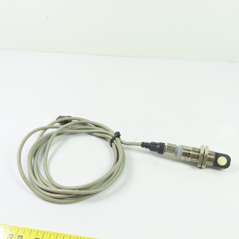 Omron E4C-DS30L M18 Cylindrical Ultrasonic Proximity Sensor