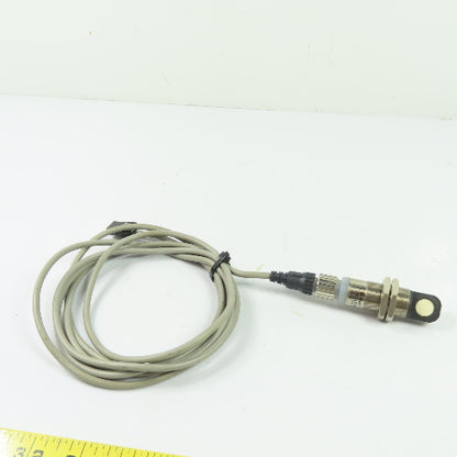 Omron E4C-DS30L M18 Cylindrical Ultrasonic Proximity Sensor