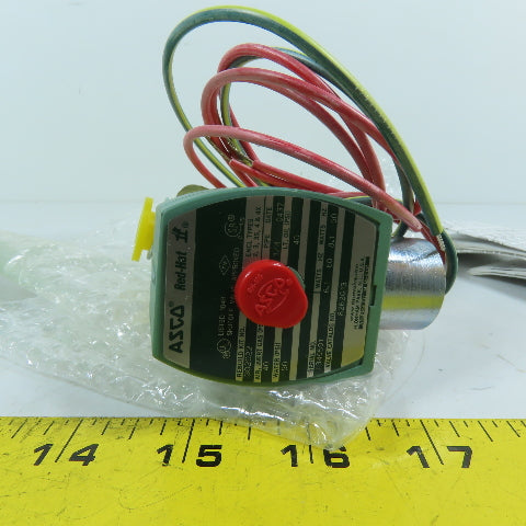 ASCO 8262G13 1/4" NPT 2-Way Normally Closed Solenoid Valve 120/60Hz 110/50Hz