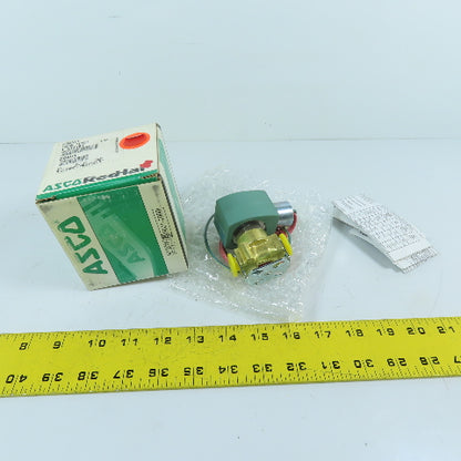 ASCO 8262G13 1/4" NPT 2-Way Normally Closed Solenoid Valve 120/60Hz 110/50Hz