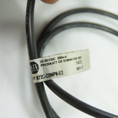 Allen-Bradley 872C-D2NP8-E2 8mm Inductive Proximity Sensor 10-30VDC