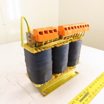 Block 10557680 B0202088 3.3kVA 3Ph Autotransformer 500/460V Pri 400V/231V Sec