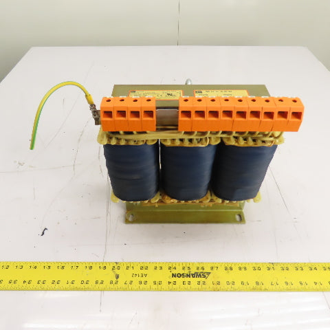 Block 10557680 B0202088 3.3kVA 3Ph Autotransformer 500/460V Pri 400V/231V Sec