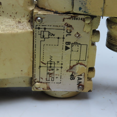 Vickers CG5-060A-FV-50 Solenoid Controlled Hydraulic Relief Valve 1500-3000 PSI