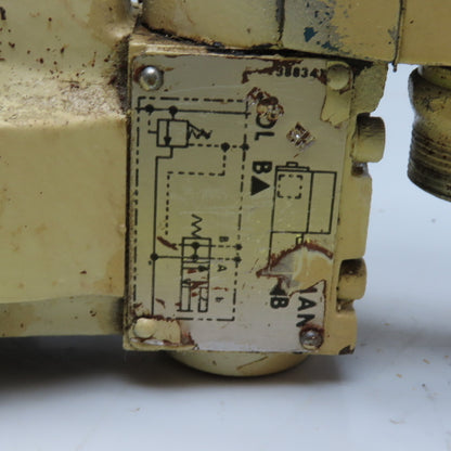 Vickers CG5-060A-FV-50 Solenoid Controlled Hydraulic Relief Valve 1500-3000 PSI