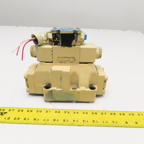 Vickers DG4V-3S-6C-M-FW-B5-60 3 Way Double Solenoid Hydraulic Directional Valve