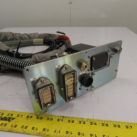 Robot Interconnect Wiring Harness With Bulkhead Connector Panel Assembly