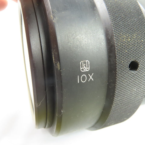 J&L Jones & Lamson 10X Optical Comparator Projection Lens