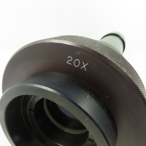 J&L Jones & Lamson 20X Optical Comparator Projection Lens