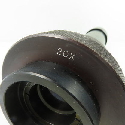J&L Jones & Lamson 20X Optical Comparator Projection Lens