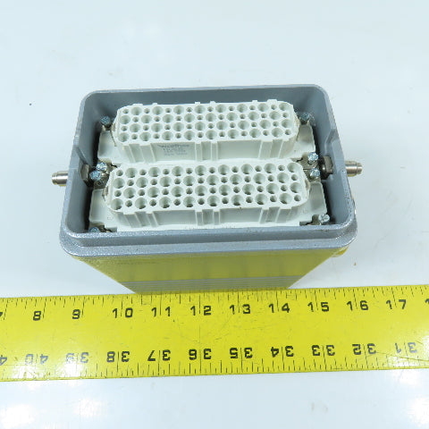 Walther-Werke FC364D NASH748-150 Dual Insert Multi-Pin Connector Housing 300V