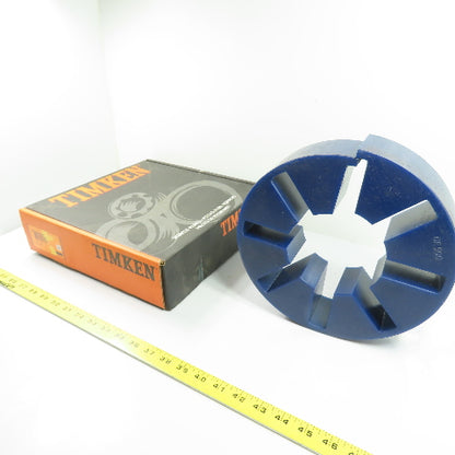 Timken QF500BINSERT Blue Urethane High Torque Jaw Coupling Spider Insert NEW
