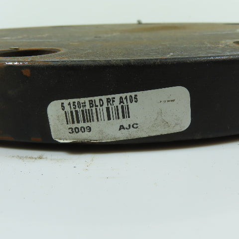 5" 150# Raised Face Blind Pipe Flange A105