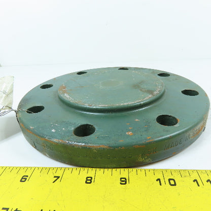 Weldbend 4" Class 150 Blind Pipe Flange A105 Forged Steel