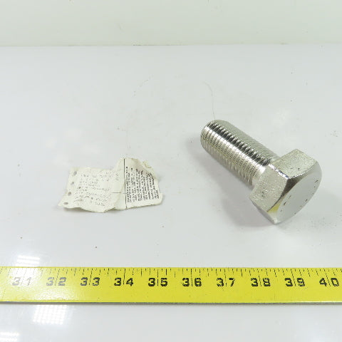 1-1/2"-6 x 3-1/2" 18-8 Stainless Steel Hex Head Cap Screw