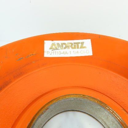 Andritz PJ1110-4A-1 1/4-CI-G 13" Wespatt Cast Iron Rope Sheave 1-3/4" Groove