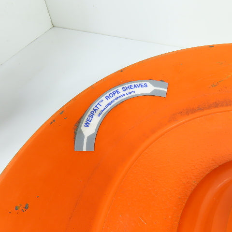 Andritz PJ1110-4A-1 1/4-CI-G 13" Wespatt Cast Iron Rope Sheave 1-3/4" Groove