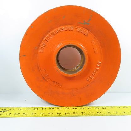 Andritz PJ1110-4A-1 1/4-CI-G 13" Wespatt Cast Iron Rope Sheave 1-3/4" Groove