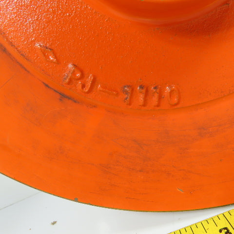 Andritz PJ1110-4A-1 1/4-CI-G 13" Wespatt Cast Iron Rope Sheave 1-3/4" Groove