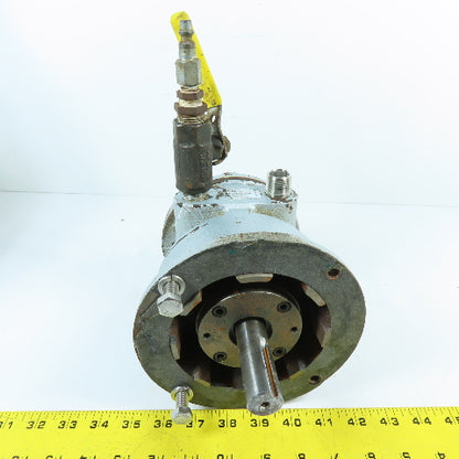 Gast 8AM-NRV-28A 5HP Reversible Lubricated Air Motor 145TC Flange Mount
