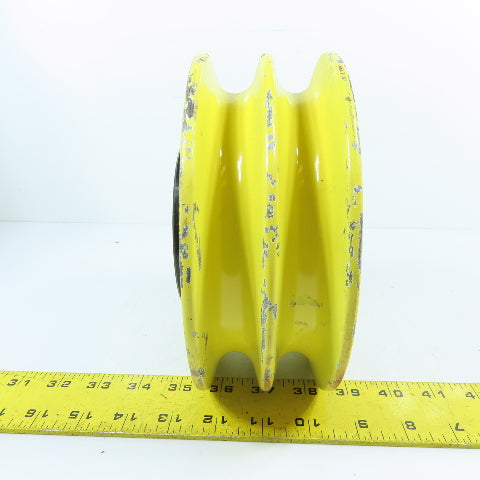 William Kenyon 50-613 1" Double Groove Cast Wire Rope Sheave 7-5/8" OD