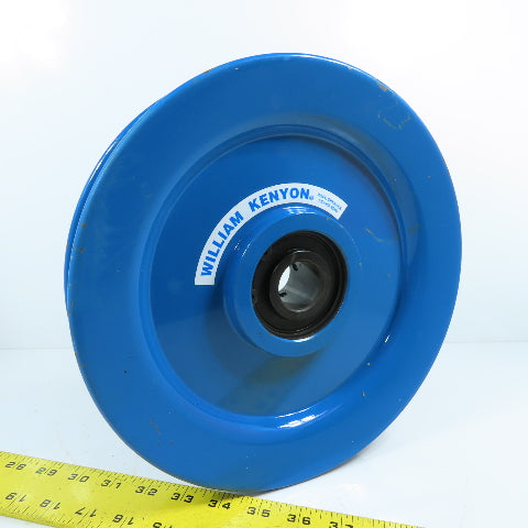 William Kenyon 33-911 11" x 1-1/2" Single Groove Wire Rope Sheave Pulley