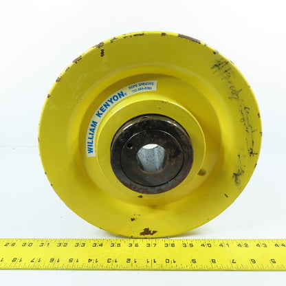 William Kenyon 11" x 1-1/2" Single Groove Wire Rope Sheave Pulley