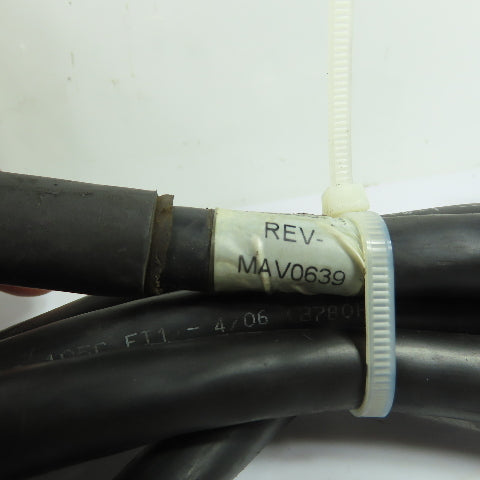 Yaskawa 149863-1 Motoman 24-Pin Molex Connector Robot Cordset Cable 13'