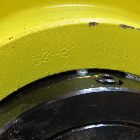 William Kenyon 11" x 1-1/2" Single Groove Wire Rope Pulley Needs New Bore