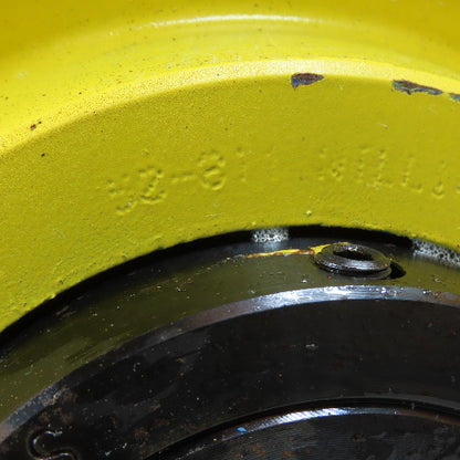 William Kenyon 11" x 1-1/2" Single Groove Wire Rope Pulley Needs New Bore