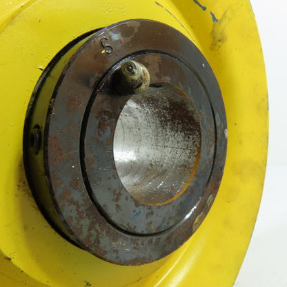 William Kenyon 11" x 1-1/2" Single Groove Wire Rope Pulley Needs New Bore