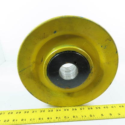 William Kenyon 11" x 1-1/2" Single Groove Wire Rope Pulley Needs New Bore