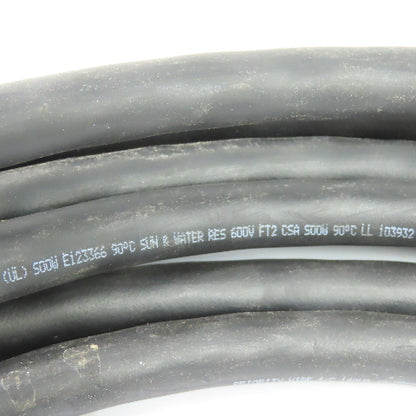 Priority Wire P-7K-254013 14AWG 4-Conductor Copper SOOW Power Cable 600V 29'