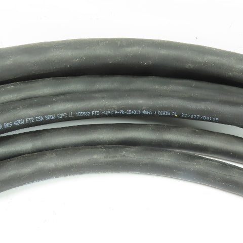 Priority Wire P-7K-254013 14AWG 4-Conductor Copper SOOW Power Cable 600V 29'