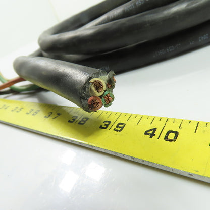 Priority Wire E123366 4/C 10AWG SOOW Portable Power Cable 600V 13'